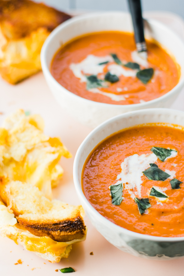 a better way to make grilled cheese + the best tomato soup ever