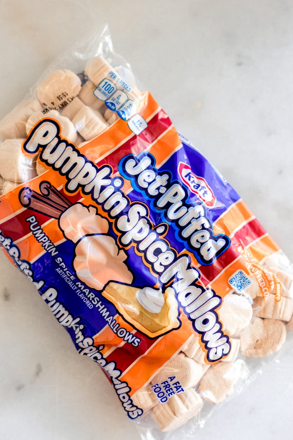 Pumpkin spice marshmallows.